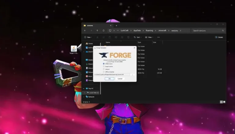 installing forge